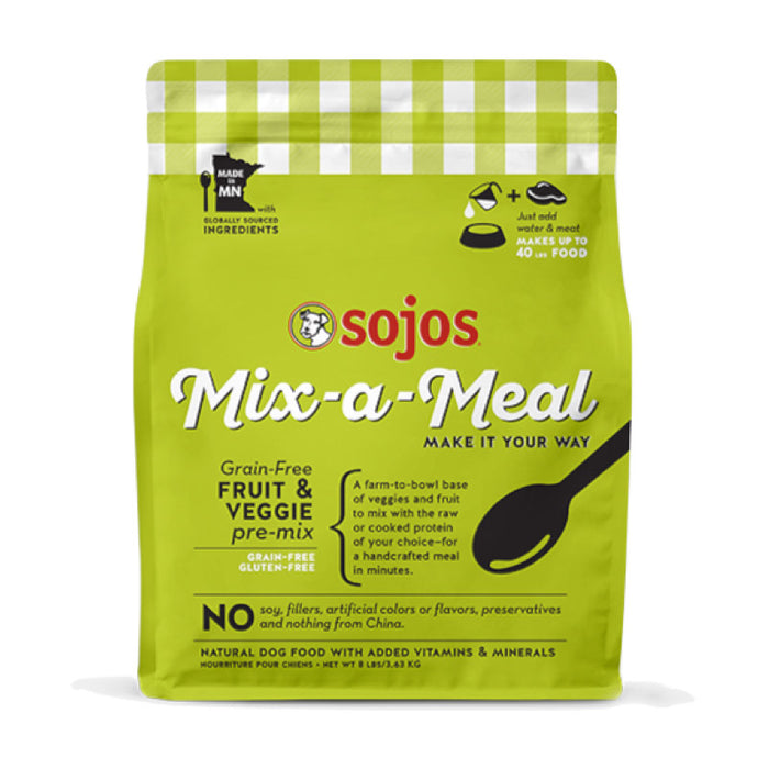 Sojos Mix-a-Meal Grain Free Recipe Pre-Mix 8lb