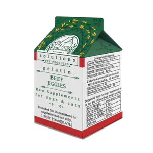 Solutions Gelatin Beef Jiggles 16oz