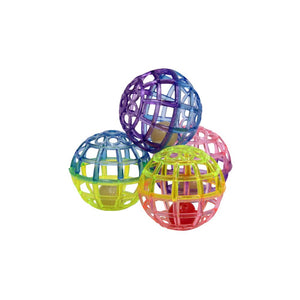 Spot Plastic Lattice Balls 4pk