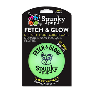 Spunky Pup Fetch & Glow Ball Large