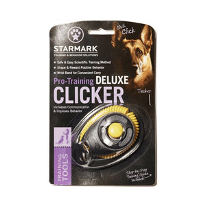 Starmark Pro-Training Clicker Deluxe Dog Training Aid