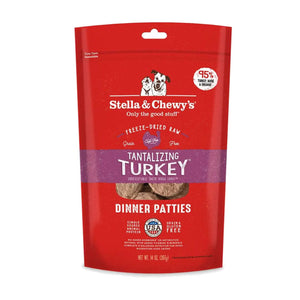 Stella & Chewy's Turkey Freeze Dried Raw Dinner Patties