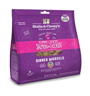 Stella & Chewy's Cat Salmon & Chicken Freeze-Dried Raw Dinner Morsels