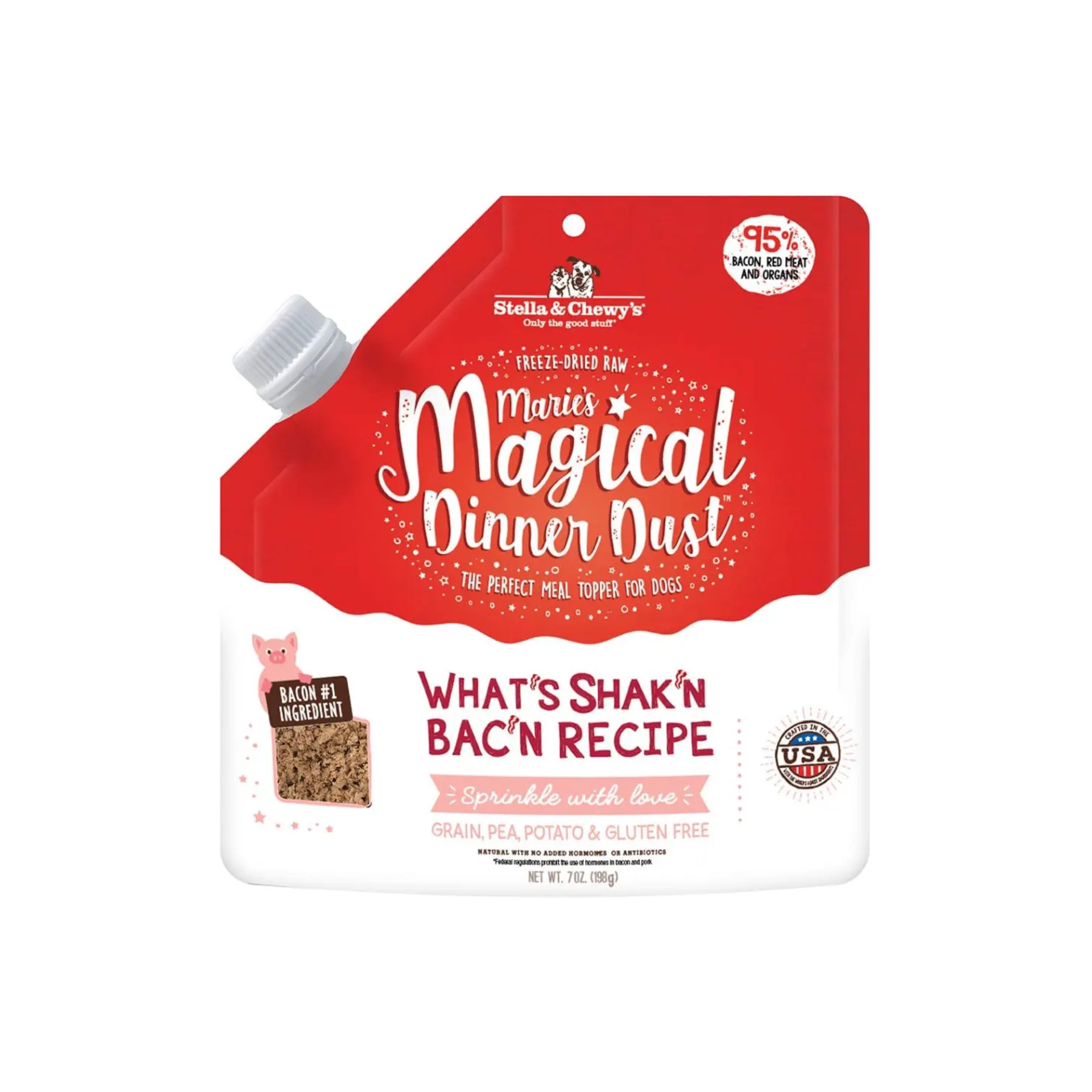 Stella & Chewy's Marie's Magical Dinner Dust Cage-Free Chicken Freeze-Dried Cat Food Topper, 7-oz