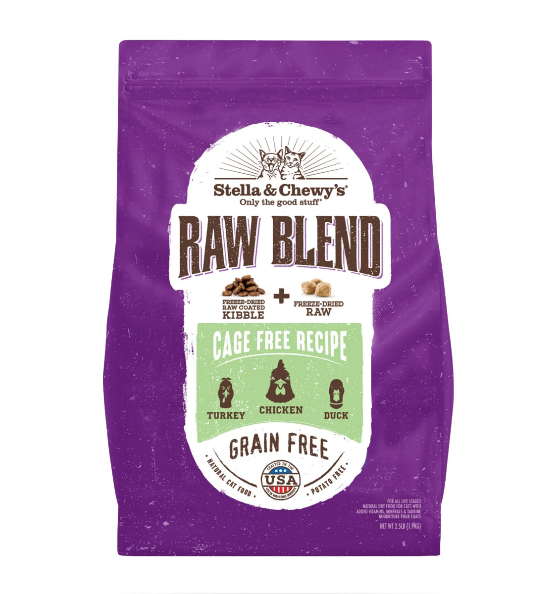 Stella Chewy s Raw Blend Cage Free Recipe Cat Food Furly s Pet