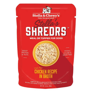 Stella's Shredrs Cage-Free Chicken Recipe in Broth Pouch
