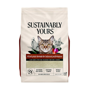 Sustainably Yours Mixed Grain Formula Cat Litter (formerly Multi-Cat Formula)