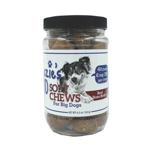 Suzie's CBD Soft Chews for Big Dogs Beef Bone Broth 6.5oz