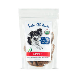 Suzie's Apple Hearts Treat 8oz