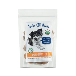 Suzie's Pumpkin Hearts Treat 8oz