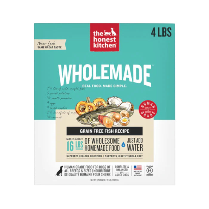 The Honest Kitchen WholeMade Dehydrated Grain Free Fish Recipe