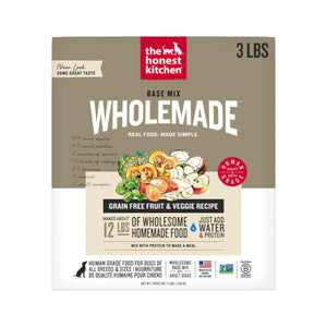 The Honest Kitchen WholeMade Dehydrated Grain Free Fruit & Veggie Base Mix