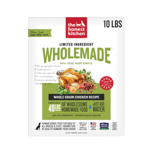 The Honest Kitchen WholeMade Dehydrated Limited Ingredient Chicken Recipe
