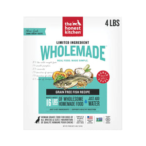 The Honest Kitchen WholeMade Dehydrated Limited Ingredient Fish Recipe (Brave)