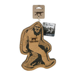 Tall Tails Big Foot Jr. Leather Toy 9"