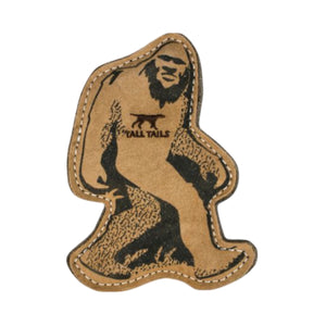Tall Tails Big Foot Jr. Leather Toy 9"