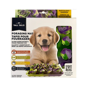 Tall Tails Foraging Mat Slow Feeder - Succulent Garden