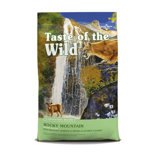 Taste of The Wild Rocky Mountain Roasted Venison & Smoked Salmon Dry Cat Food