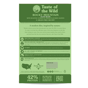 Taste of The Wild Rocky Mountain Roasted Venison & Smoked Salmon Dry Cat Food