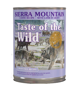 Taste of The Wild Sierra Mountain Lamb Canned Dog Food