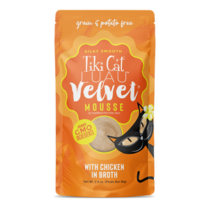 Tiki Cat Luau Velvet Mousse Chicken Grain Free Wet Cat Food Pouch
