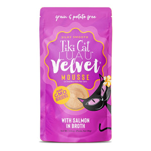 Tiki Cat Luau Velvet Mousse Salmon Grain Free Wet Cat Food Pouch