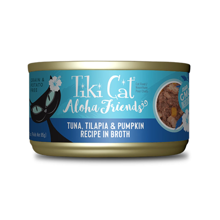 Tiki Cat Aloha Friends Tuna & Tilapia Can