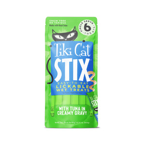 Tiki Cat Tuna Stix Lickable Wet Cat Treats (6pk)