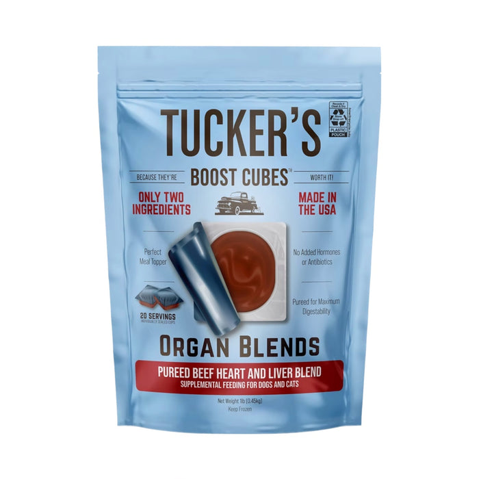 Tucker's Boost Cubes Pureed Beef Heart & Liver Blend