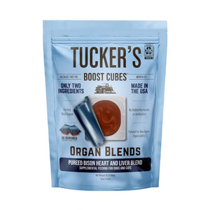 Tucker's Boost Cubes Pureed Bison Heart & Liver Blend