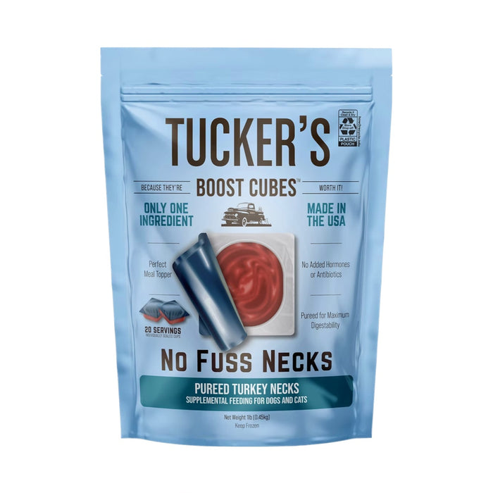 Tucker's Boost Cubes Pureed Turkey Necks