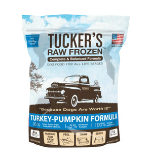 Tucker's Raw Frozen Turkey Pumpkin Recipe Dog Food