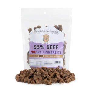 Tuesday's Natural Dog 95% Beef Training Bites 6oz