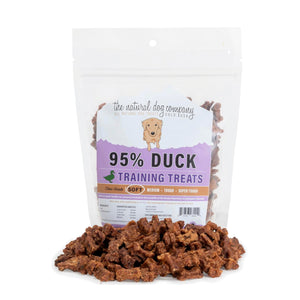 Tuesday's Natural Dog 95% Duck Training Bites 6oz
