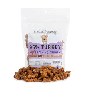 Tuesday's Natural Dog 95% Turkey Training Bites 6oz