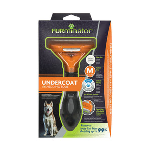 FURminator Undercoat Deshedding Tool for Medium Dogs