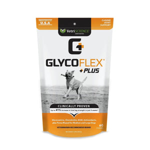 Vetriscience GlycoFlex Plus Hip & Joint Chews 4oz (60ct)