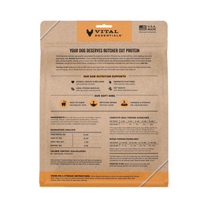 Vital Essentials Pork Entree Freeze Dried Raw Soft Nibs 14oz
