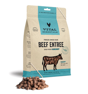 Vital Essentials Beef Entree Freeze Dried Mini Nibs 14oz