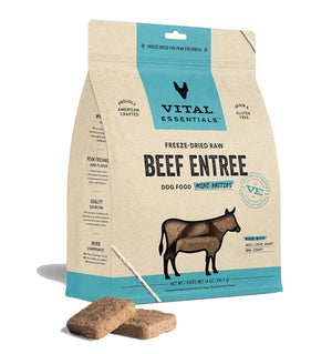Vital Essentials Beef Entree Mini Patties 14oz
