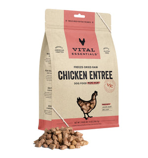Vital Essentials Chicken Entree Freeze Dried Mini Nibs 14oz