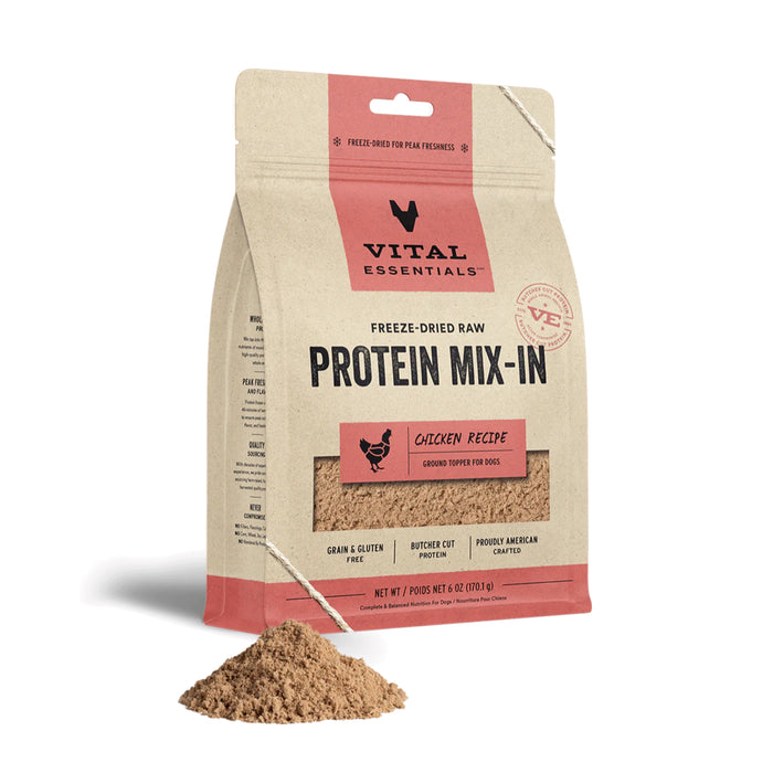Vital Essentials Raw Protein Mix-In Ground Chicken 6oz