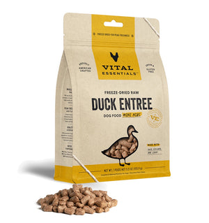 Vital Essentials Duck Entree Freeze Dried Mini Nibs 14oz
