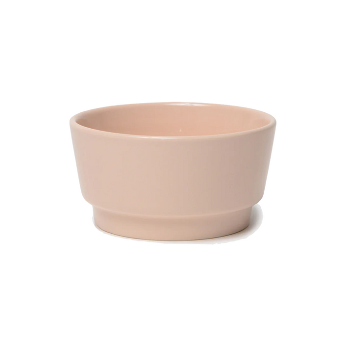 Waggo Rose Gloss Ceramic Dog Bowl