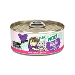 Weruva BFF Play Pate Lovers Tuna & Beef Bodacious Canned Cat Food
