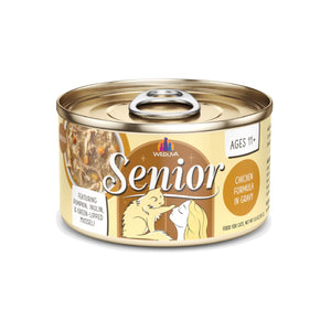 Weruva Senior Grain-Free Chicken Formula in Gravy Cat Food