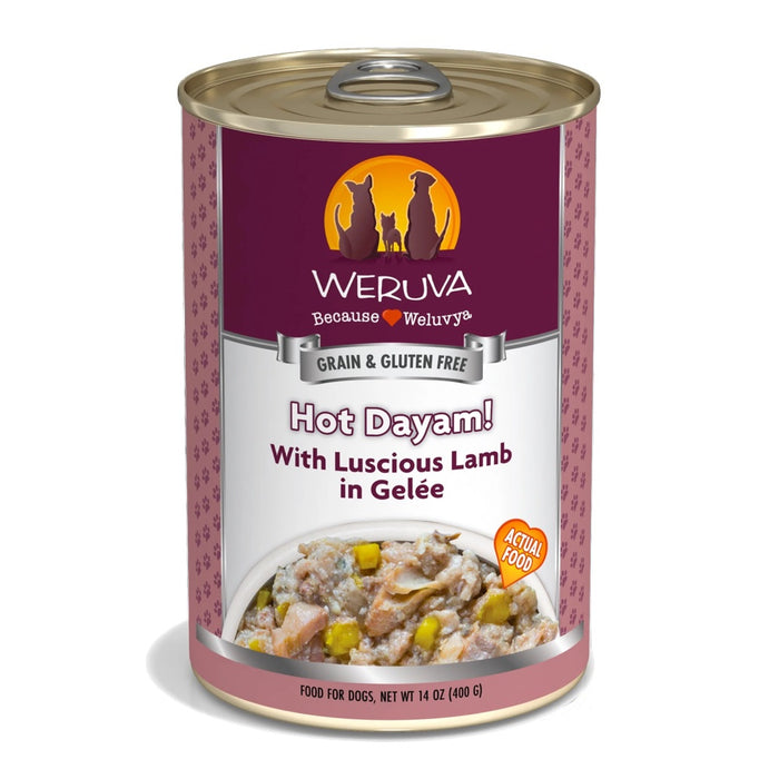 Weruva Hot Dayam Lamb in Gelée Canned Dog Food