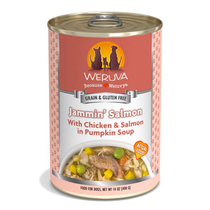 Weruva Jammin' Salmon Chicken & Salmon Canned Dog Food