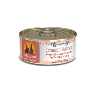 Weruva Jammin' Salmon Chicken & Salmon Canned Dog Food