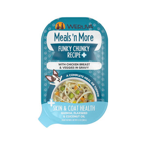Weruva Meals 'N More Funky Chunky Plus Chicken & Veggies Recipe Tray